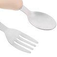 thumbnail image 2 of UPGRATOR 2-Pcs Toddler Utensils Feeding Training Spoons Forks Silicone Rounded Edges, 2 of 7