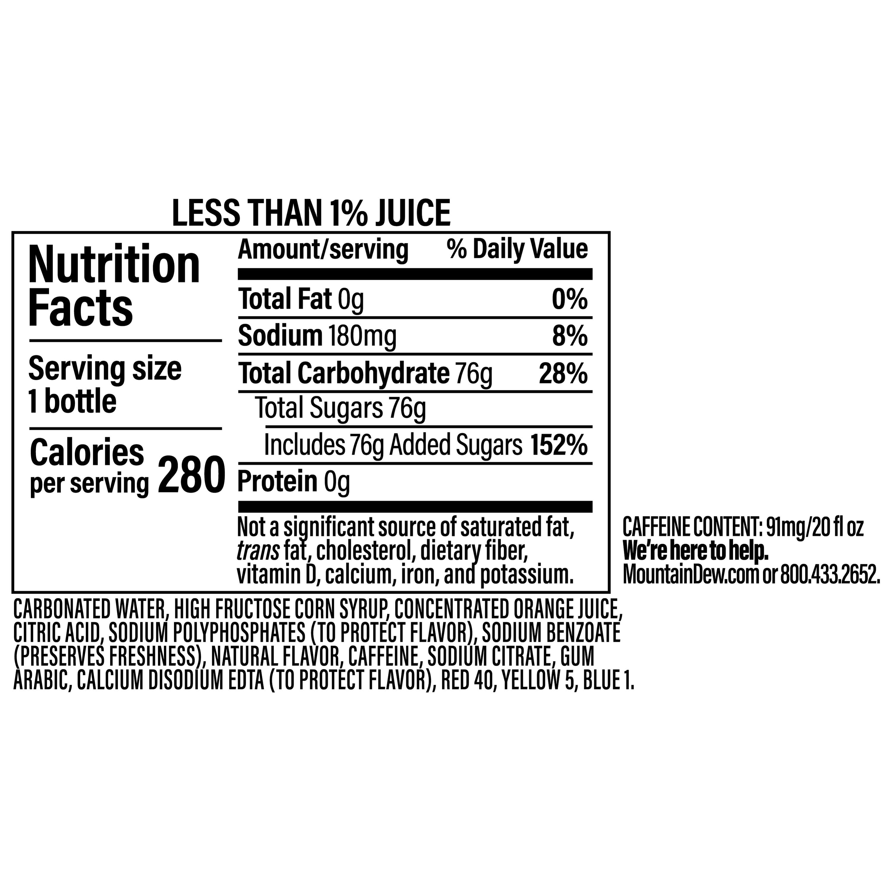 (2 pack) Mountain Dew Code Red Cherry Soda Pop, 20 oz Bottle