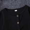 thumbnail image 4 of Boys Girls Button-down Cardigan  Solid Color Sweater  Casual Outerwear, 4 of 9