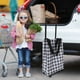 thumbnail image 3 of Carrito de compras plegable Carrito de compras portátil con asa Bolsa de mano plegable para comestibles Bolsa de compras con ruedas liviana Bolsa de comestibles reutilizable, 3 of 5