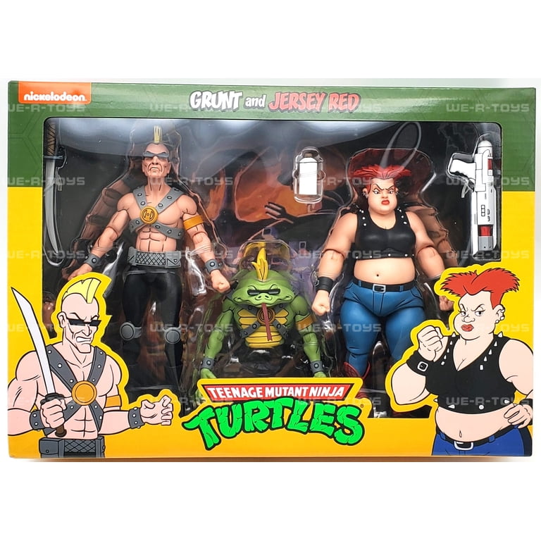 NECA TMNT Toys: Teenage Mutant Ninja Turtles Grunt & Jersey Red