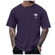 thumbnail image 1 of Playeras Negras Hombre Algodon Camiseta Con Capucha De Cuello Redondo De Navidad Para Hombre Reno Feliz Navidad, 1 of 4