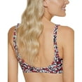 thumbnail image 4 of Tommy Hilfiger Womens Printed Ruffled Bikini Swim Top, 4 of 4