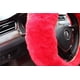 thumbnail image 4 of Fundas de volante de moda para mujeres/niñas/damas Australia pura lana 15 pulgadas 1 juego 3 piezas, negro Adepaton WMZL-662-2, 4 of 8