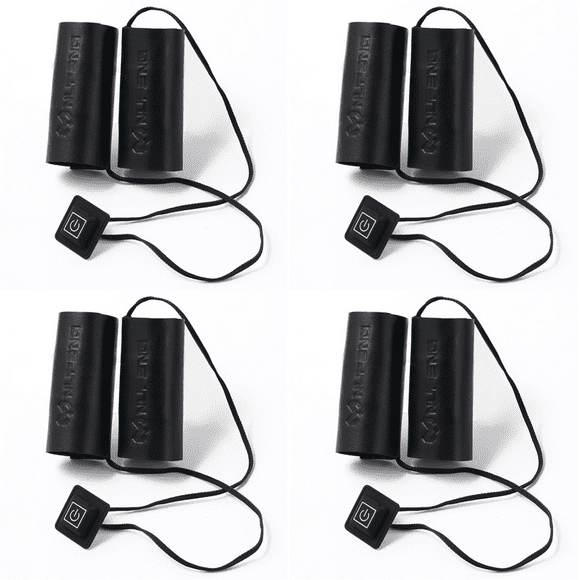 Peggybuy Heated Motorcycle Handlebar Grips 6 Gear Warmer USB Electric Heated Grip Cover