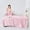 Pink, variant on Gray Border Circle Summer Cool Blanket, Air Conditioning Feeling Lightweight Throw, Blue, 28X40 Inch