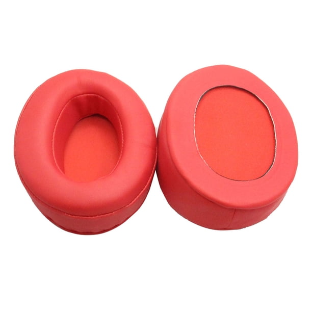 Inteprter Almohadillas para los oídos Cojines Almohadillas para los oídos universales Auriculares con aislamiento de ruido Funda protectora Reemplazo de Relojes inteligentes Rojo