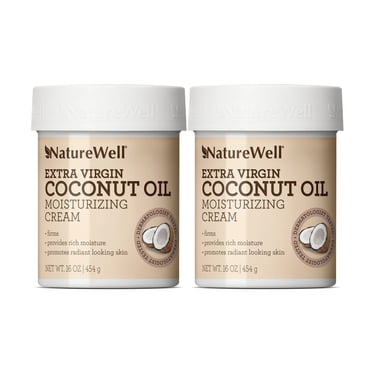 NatureWell Natural Deep Moisturizing Cream with Coconut + MCT (16 Ounce ...