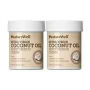 2 Pack | NatureWell Coconut + MCT Moisturizing Cream (16 oz.)