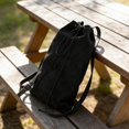 thumbnail image 3 of Mochila medieval única de gran capacidad, ideal para escalar, viajar y hacer senderismo. Negro, 3 of 9