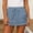Blue2, variant on Skorts Skirts for Women Denim Mini Skirt Side Slit with High Waisted Jean Shorts Stretchy 2026 Black S