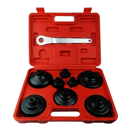 

9Pc Oil Filter Cap Wrench Tool Kit Oil Filter Cap Socket Set Filter Housing 27mm 32mm 36mm 74mm 75.6mm 76mm 86mm 93mm