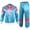 *Blue, variant on Men's Carnival 2 Piece Tracksuit,80s 90s Windbreaker Jacket and Jogger Pants,Colorblock Hip Hop Outfit For Men,Multicolor,Size L