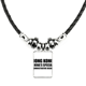 thumbnail image 1 of la región administrativa especial de hong kong, china collar a mano colgante de cuerda de cuero Unbranded M, 1 of 3