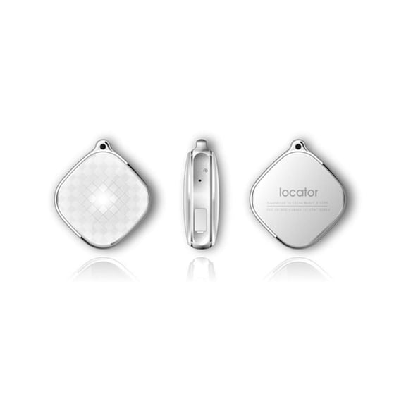 GPS Necklace Tracker for Kids,GPS + LBS + Wi-Fi Positioning,GPS Intercom Tracker Support SOS Call/History Track/Electronic Fence/Multi-Platform Monitoring,SIM Card Needed White