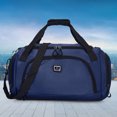 thumbnail image 4 of Bolsa De Ejercicios Bolsa De Ejercicios Bolsa de fitness Bolsas de gimnasio portátiles de gran capacidad para fútbol al aire libre (Azul), 4 of 8
