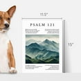 thumbnail image 5 of Modern Christian Wall Decor Bible Verse Faith Art Canvas Painting Framed Wall Art Decor for Home Living Room Bedroom, Psalm 121 Scripture Landscape Canvas Poster Print Religious Gift, 5 of 5