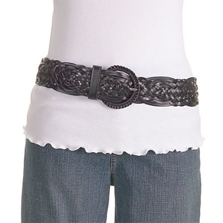 Boho Chic Wide Braided Belt