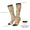 thumbnail image 4 of Logiee Colorful Paisley Print Gift Stocking Stuffers,Adult Stockings,Novelty Socks,Funny Socks Birthday Running Walking Sleeping, 4 of 6