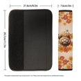 thumbnail image 6 of Chririnla Seat Belt Shoulder Pad Comfortable Car Seat Belt Pads Polyester Quick Install, Suitable for SUV Van, Highland Cattle Flowers, 6 of 7