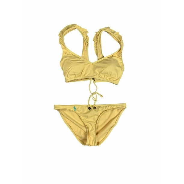 ralph lauren yellow bikini