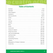 Thinking Kids The Complete Book of Spanish Workbook (416) Grade 1-3