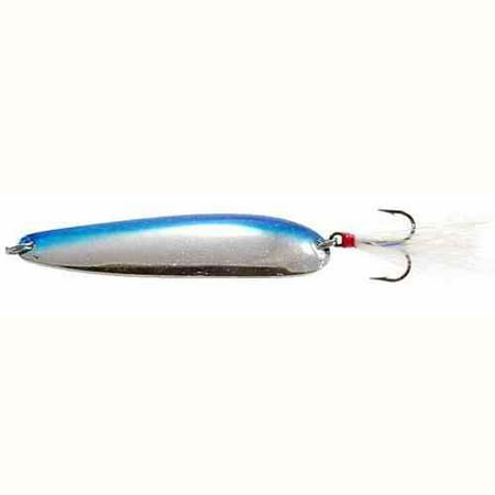 Nichols Lures 4" Lake Fork Flutter Spoon, Blue Shad, 3/4oz - Walmart.com