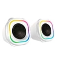 thumbnail image 2 of Bocina Gamer BALAM RUSH GLIMM QUAD BG555 LED Bluetooth 3.5mm Blanco BR-937023 blanco, 2 of 6