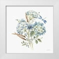thumbnail image 1 of Audit, Lisa 15x15 White Modern Wood Framed Museum Art Print Titled - Bohemian Blue 06A, 1 of 4
