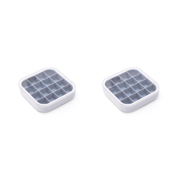 Matsuzay Molde para cubitos de hielo, bandeja para congelador, máquina para hacer glaseado, molde reutilizable Type1 NO1