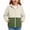 01 Army Green, variant on Girls Zip Up Summer Thin Sun Shirt Color Block Loose UPF50+ Lightweight Sun Protection Jackets for 5-15 Years