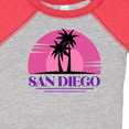 thumbnail image 4 of Inktastic San Diego California Beach Souvenir Girls Baby Bodysuit, 4 of 5