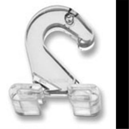 Hillman 21822191 Suspended Ceiling Track Hook Clear Plastic 2 Cd