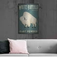 thumbnail image 6 of Luxe Metal Art 'Buffalo Bison V' by Ryan Fowler, Metal Wall Art, 24"x36", 6 of 9
