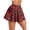 Pink, variant on Women's Tennis Skirts Summer Women Casual Fashion Pleated Skirt Milk Silk Plaid Digital Printing Pink L