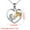 Gold, variant on Eolstice Heart Necklace For Girls, Horse Jewellery Horse Gifts For Women Necklace Mother's Day Gift, Heart Shaped Necklace, for Women and Mothers, Gifting, and Fashion Accessories