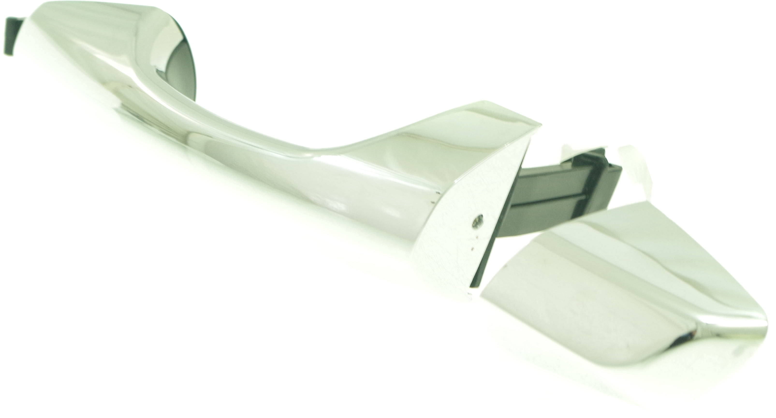 Replacement RH49130008C Exterior Door Handle Compatible with 2013-2017, 2019 Hyundai Santa Fe XL Rear, Left Driver Chrome