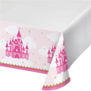 Plastic Magical Princess Table Cover, 84