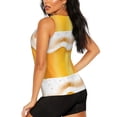 thumbnail image 3 of Womens Workout Tank Tops, Golden Beer Racerback Tank Tops Quick Dry Vest Sleeveless Athletic Yoga Gym, 3 of 7