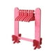 thumbnail image 2 of Soporte para pendientes de acrílico, organizador colgante para estante de joyería Rosa, 2 of 9