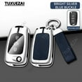 thumbnail image 6 of Zinc alloy+leather Car Key Case Cover For KIA E 3 buttons key case Rio K2 K3 K5 Ceed Cerato Sportage Soul Remote Key Case, 6 of 28