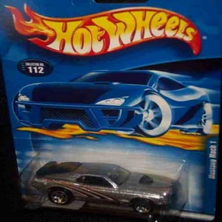 #2001-112 Mustang Mach 1 5-spoke Wheels Collectible Collector Car Mattel Hot