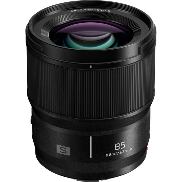 Panasonic S-S85 LUMIX S 85mm f/1.8 L-Mount Interchangeable Lens