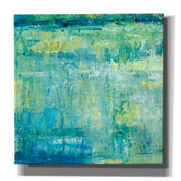 Epic Graffiti 'Water Reflection I' by Tim O'Toole, Canvas Wall Art, 18"x18"