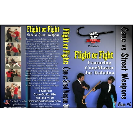 Flight Or Fight Cane vs Street Weapons DVD (Best Street Fight Weapons)