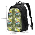 thumbnail image 5 of Daiia Surfing Dinosaur Pattern USB Charging Backpack for Men and Women, Anti-Theft Backpack,Travel Backpack,School Backpack,College Backpack,Laptop Backpack, 5 of 7