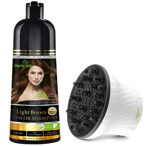 Herbishh Universal Hair Dryer Diffuser - Adjustable 3.5-8 cm, Rotary Clip for Curly & Wavy Hair, Even Heat, Reduces Frizz & Adds Volume, Heat-Resistant Air Hood for Effortless Curl Definition (White)