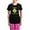 With Pink Pant, variant on CafePress - Irish Dance Caution Women's Dark Pajamas - Women's Short Sleeve Print T-Shirt and Pants Dark Cotton Pajama Set