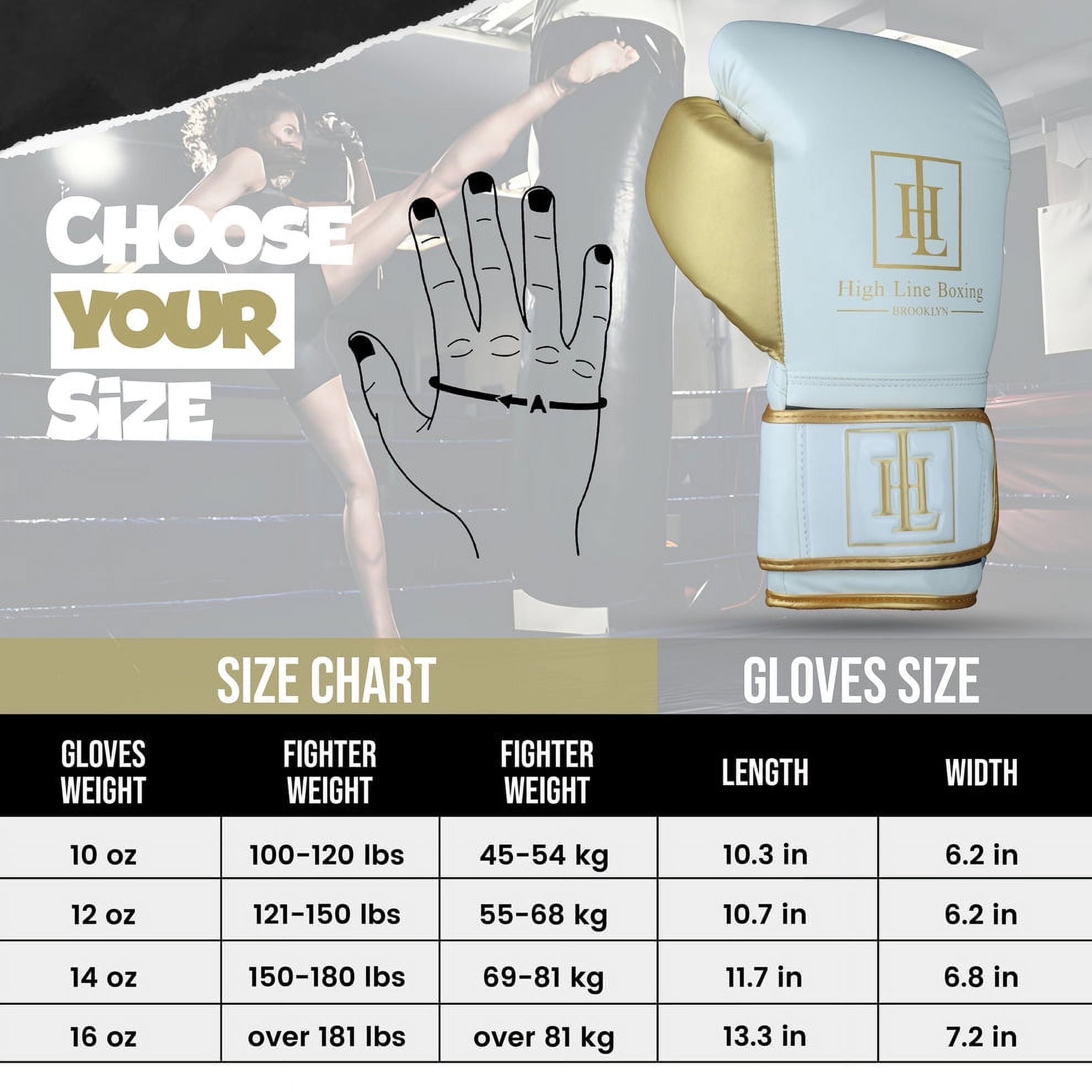 High Line White Boxing Gloves for Men and Women| Premium Punching Gloves/Boxing Training Gloves Made with Faux Leather| Free Wrist Wraps and Bag Included (10 oz, 12 oz, 14 oz & 16 oz)