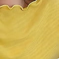 thumbnail image 4 of Bovxnpu Summer Short Sleeve T Shirts Pullover Top Undershirt Ruffle Crewneck Pullover Casual Top Summer Tops (Women's or Women's Plus), 4 of 5